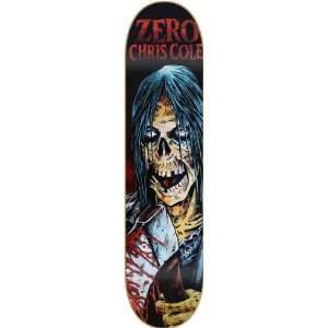  Zero Cole Zombie Axe Deck 8.25 Skateboard Decks: Sports 