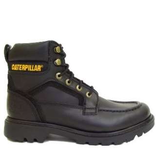 Mens Black Caterpillar Transpose Cat Leather Boots: .co.uk 