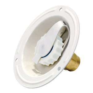  RV Motorhome and Trailer Brass Valve Recessed Water Inlet 