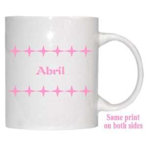  Personalized Name Gift   Abril Mug: Everything Else