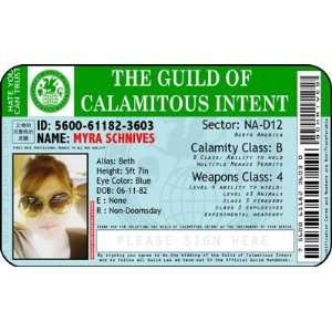  Guild ID Card MMORPG EVE ONLINE WOW cosplay: Office 