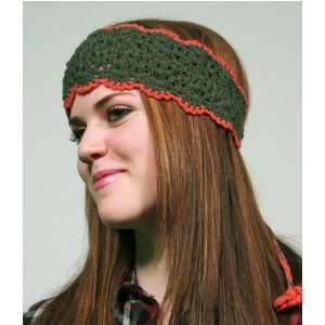   Headband Cotton Handmade Grey & Red color with Bind: Everything Else
