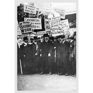  Clothing Workers Strike 12x18 Giclee on canvas: Home 