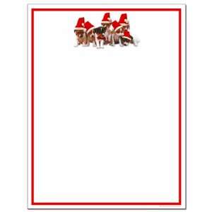  Christmas Puppies Christmas Letterhead: Health & Personal 