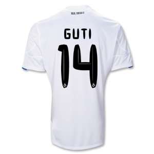  Real Madrid 10/11 GUTI Home Soccer Jersey: Sports 