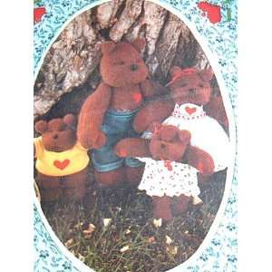 LOVIN BEARS 8, 10 & 14 TALL   SEWING PATTERN FROM LOVING STITCHES