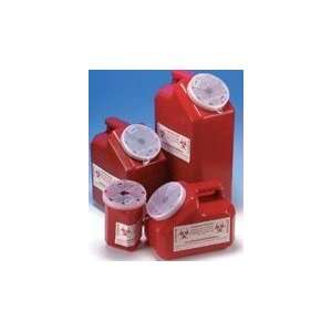  SHARPS CONTAINER W/LID ROUND Size: 5 QT: Health & Personal 