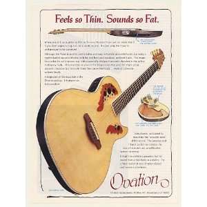 1994 Ovation Viper Acoustic Electric Guitar Print Ad (47896)  