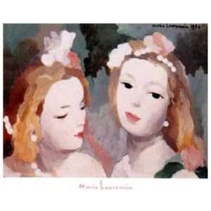  Deux Amies   Poster by Marie Laurencin (20x16): Home 
