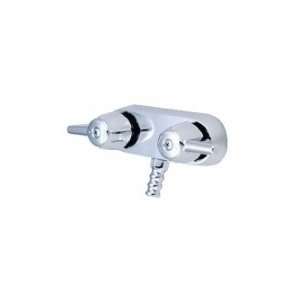  Central Brass 0206 Leg Tub Faucet 3 3/8 Centers Chrome 