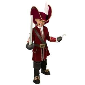   Captain Hook Costume for Boys Size XS 4 