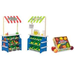   & Doug Grocery Store/Lemonade Stand & Produce Pack: Toys & Games