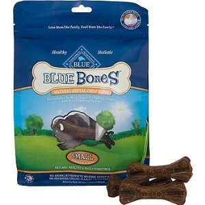   Blue Bones Natural Dog Dental Chews, Pack of 12 chews: Pet Supplies