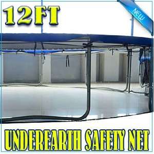   Ft Safety Trampoline Underearth Enclosure Net Good Game Trampoline