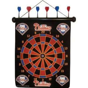 MLB Dartboard with Darts   Cubs   MLB Accessories   Caps   Blankets 