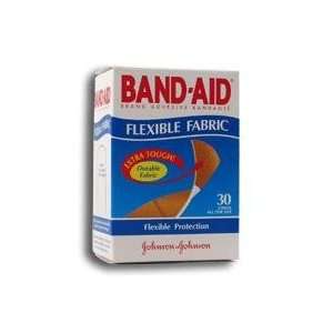  Band Aid Flexible Fabric Bandages Strips 30: Health 