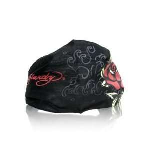    Ed Hardy Black Rose Soft Hair Scarf Model No. 10040: Beauty