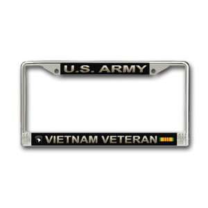  US Army 101st Airborne Vietnam Veteran License Plate Frame 