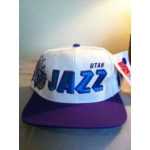  Utah Jazz Vintage Shadow/Laser Snapback Hat: Everything 