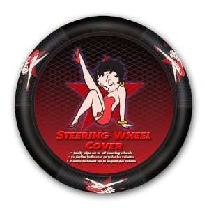  Betty Boop Star Style Steering Wheel Cover: Automotive