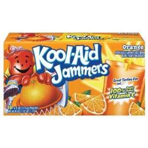 Kool Aid Orange Jammers 10 pk:  Grocery & Gourmet Food