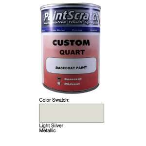  1 Quart Can of Light Silver Metallic Touch Up Paint for 