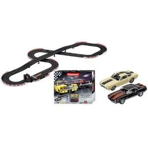    Checkered Flag Run Evolution Carrera Slot Car Set: Toys & Games