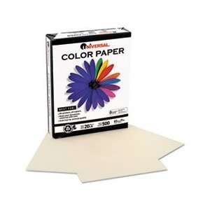  Universal® UNV 11208 COLORED PAPER, 20LB, 8 1/2 X 11 