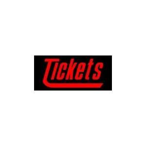  Tickets Simulated Neon Sign 12 x 27: Home Improvement