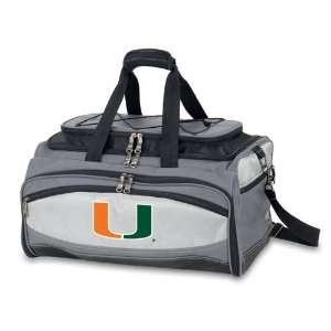  Miami Hurricanes Buccaneer tailgating cooler and BBQ 