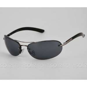 Eye Candy Eyewear   Gunmetal Frame Sunglasses with Smoke Lenses 3010 