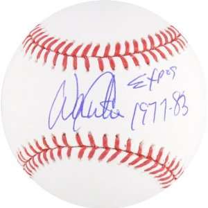   Cromartie Autographed Baseball  Details: Expos 77 83 Inscription