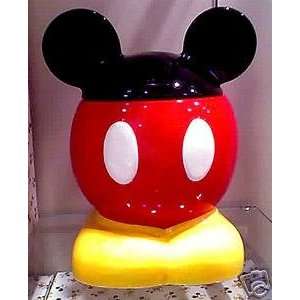   Mouse Icon Body Parts Ceramic Cookie Jar (Walt Disney World Exclusive