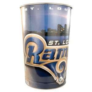 St. Louis Rams Wincraft Trashcan: Sports & Outdoors