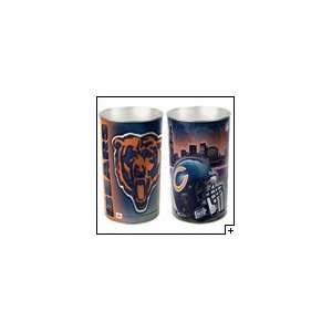  NFL Chicago Bears XL Trash Can: Sports & Outdoors
