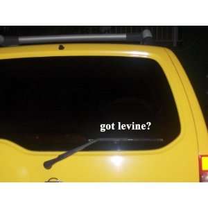  got levine? Funny decal sticker Brand New!: Everything 