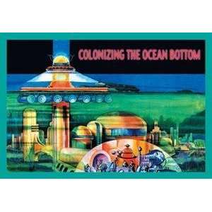  Vintage Art Colonizing the Ocean Bottom   16012 8
