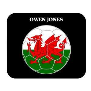  Owen Jones (Wales) Soccer Mouse Pad 