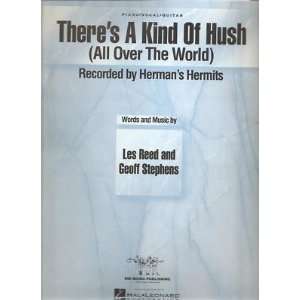  Sheet Music Theres A Kind Of Hush Herman Hermits 150 