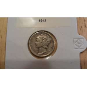  1941 S Mercury Silver Dime 