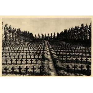  1943 Flanders Soldier Grave Veteran World War I Waregum 