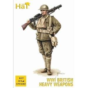  WWI British Heavy Weapons Soldiers (32 & 4 Heavy Guns) 1 
