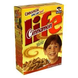Life Cereal, Cinnamon, 21 oz (1 lb 5 oz) 595 g:  Grocery 