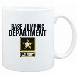  Mug White  Base Jumping DEPARTMENT / U.S. ARMY  Sports 