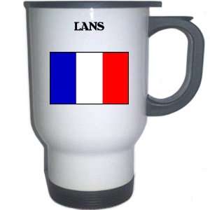  France   LANS White Stainless Steel Mug: Everything Else