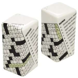 New York Times Crossword Salt and Pepper Shakers:  Home 