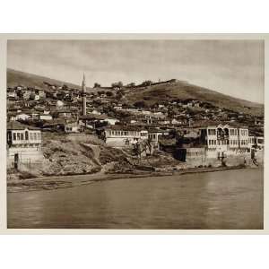  1926 Veles Vardar River Republic Macedonia Photogravure 