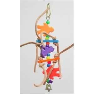  Zoo Max DUS393 Timeo 8in x 2in Small Bird Toy: Pet 
