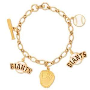 San Francisco Giants 5 Charm Bracelet   Sf Giants:  Sports 