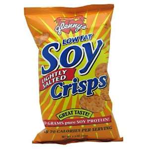 Low Fat Soy Crisps Lightly Salted 24 Grocery & Gourmet Food